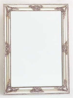 Sølv spejl 0044 facetslebet 62x82cm